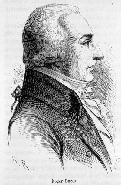 Retrato de Pierre-Roger Ducos, político francés (1747-1816) de French School