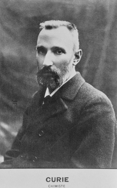 Retrato de Pierre Curie (1859-1906) de French School