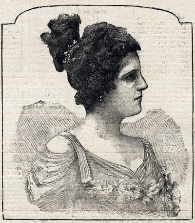 Retrato de la Princesa Caraman-Chimay (Clara Ward - 1873 - 1916) de French School