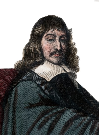 Retrato de Rene Descartes (1596-1650), filósofo y escritor francés de French School