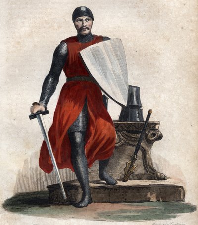 Retrato de Roberto IV el Fuerte (c. 815-866) de French School