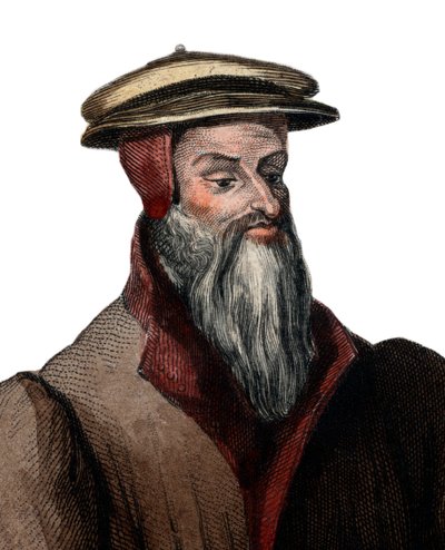Retrato de Robert I Estienne (1503-1559), impresor francés de French School