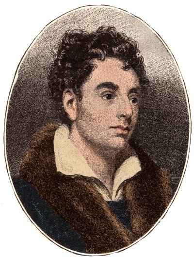 Retrato de Robert Southey (1774-1843) poeta inglés de la escuela romántica de French School