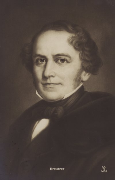 Retrato de Rodolphe Kreutzer de French School