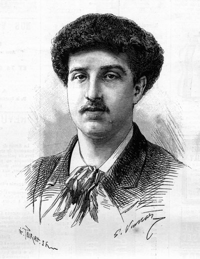 Retrato del sargento Jules Bobillot (1860-1885), héroe colonial de la escuela de la Tercera República. de French School