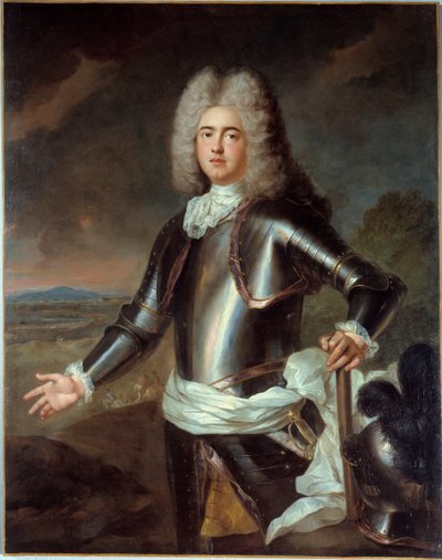Retrato de Simon Arnauld, Marqués de Pompone (1618 - 1699). Pintura anónima de French School