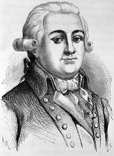 Retrato de Sylvestre Francois Lacroix (1765 - 1843), matemático francés - en “L