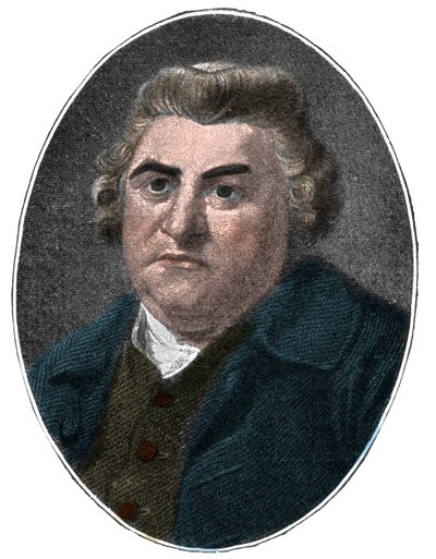Retrato de Thomas Warton (1728-1790) historiador literario, crítico y poeta inglés. Siglo XIX. de French School