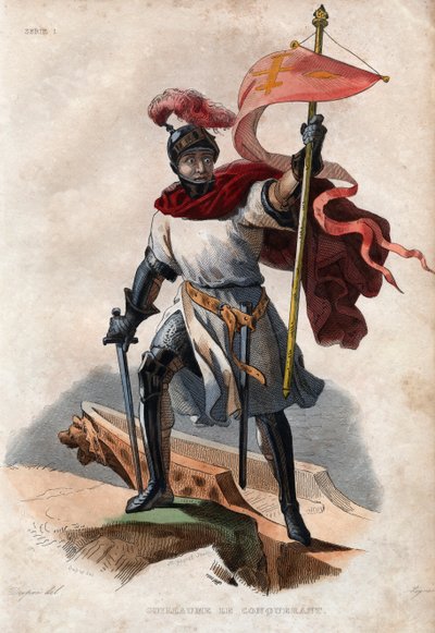 Retrato de Guillermo I el Conquistador (1027-1087), Duque de Normandía y primer Rey normando de Inglaterra de French School