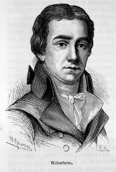 Retrato de William Wilberforce (1759-1833), político inglés - en "L