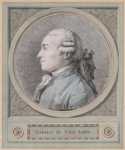 Retrato de hombre, presunto escultor Clodión (1738-1814), finales del siglo XVIII (tizas negra, roja y azul) de French School