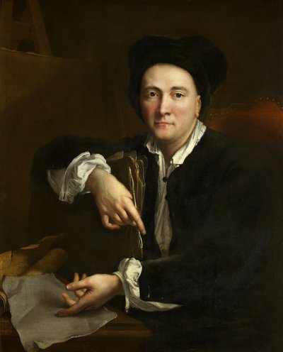 Retrato de un artista de French School