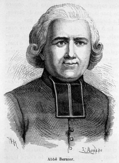 Retrato del Abate Bernier, prelado francés (1762-1806) de French School