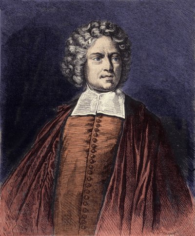 Retrato del Abate de Saint-Pierre (Charles-Irenee Castel de Saint Pierre) de French School