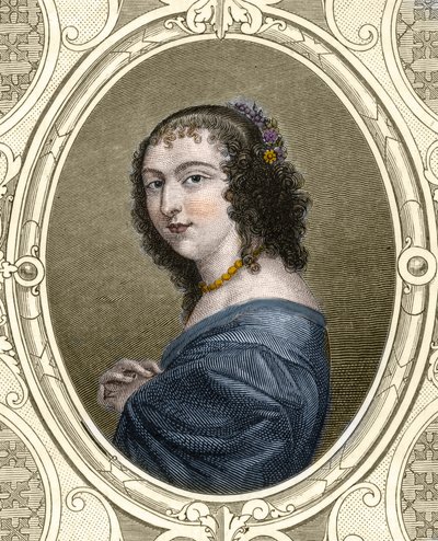 Retrato de la escritora francesa Anne Ninon de l