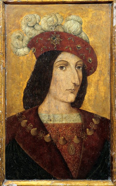 Retrato del Rey de Francia Carlos VIII (1470-1498) de French School