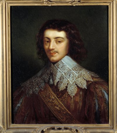 Retrato del Marqués de Cinq Mars (Henri Coiffier de Ruze) de French School