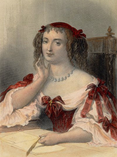 Retrato de la marquesa de Sevigne de French School