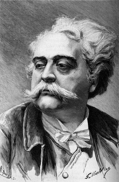 Retrato del pintor y escultor Albert Ernest Carrier Belleuse (1824-1887), en 
