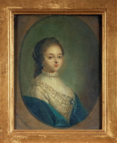 Retrato de la escritora Madeleine de Scudery de French School