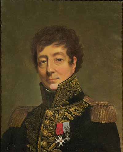 Retrato presunto de Louis de la Rochjaquelein de French School