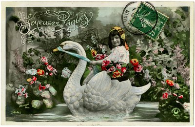 Postal: Feliz Pascua de French School