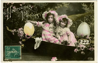 Postal: Feliz Pascua de French School