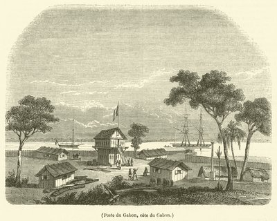 Poste del Gabón, costa del Gabón de French School