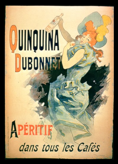 Póster publicitario de Quinquina por Dubonnet de French School