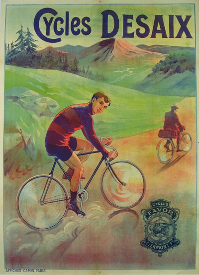 Póster publicitario de ciclos Desaix de French School