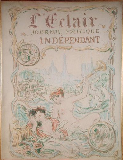 Diseño de cartel para el periódico 