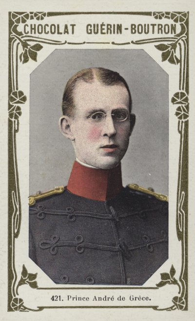 Príncipe Andrés de Grecia de French School