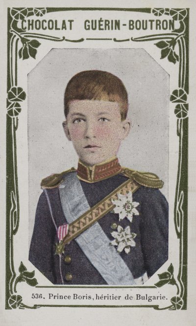 Príncipe Boris, heredero de Bulgaria de French School