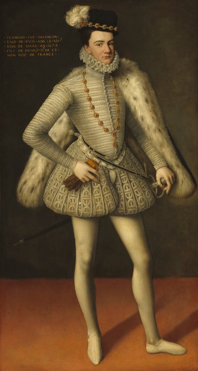 Príncipe Hercule-François, Duque de Alençon, 1572 de French School