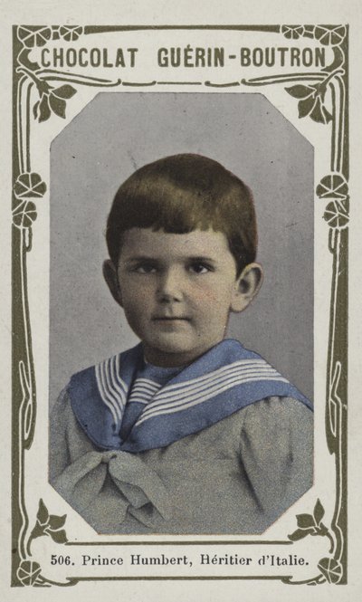 Príncipe Humberto, Heredero de Italia de French School