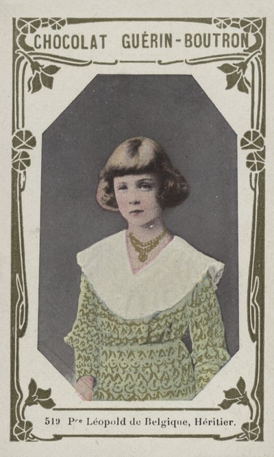 Príncipe Leopoldo de Bélgica, Heredero de French School