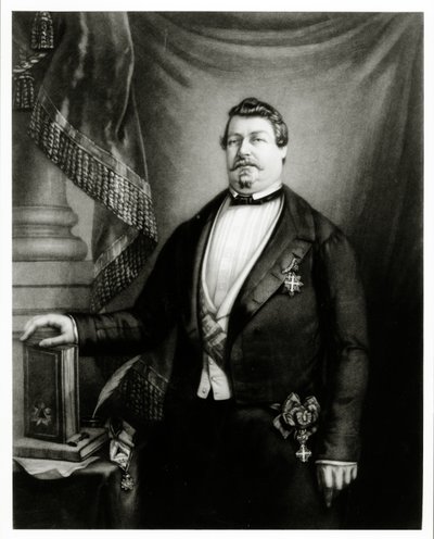 Príncipe Lucien Murat como Gran Maestro del Gran Oriente de Francia, c.1855 de French School