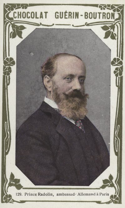 Príncipe Radolin, embajador alemán en París de French School