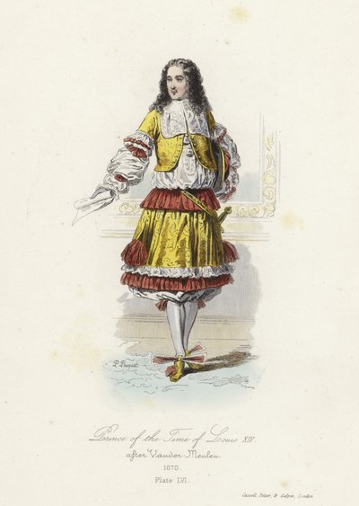 Príncipe de la época de Luis XIV de Francia de French School