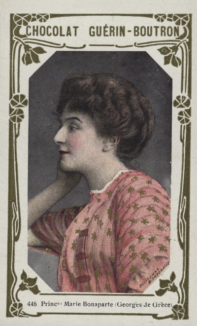 Princesa Marie Bonaparte, Georges de Grecia de French School