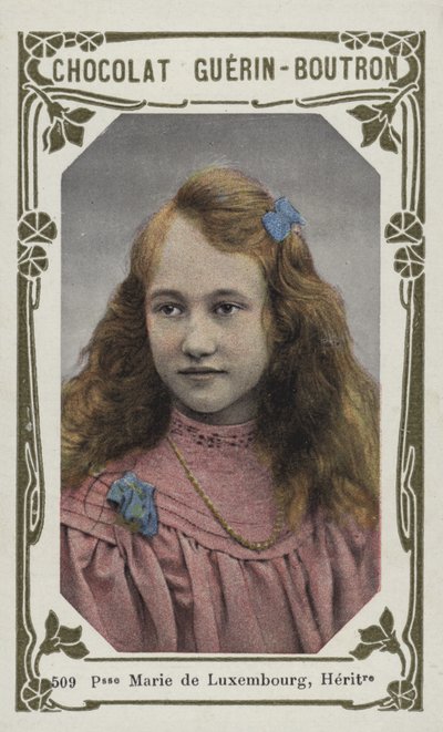Princesa María de Luxemburgo, Heredera de French School