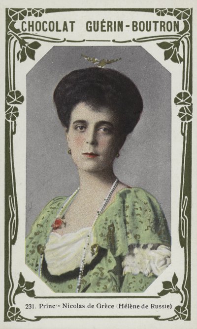 Princesa Nicolás de Grecia, Helena de Rusia de French School