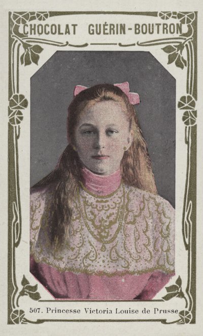 Princesa Victoria Luisa de Prusia de French School