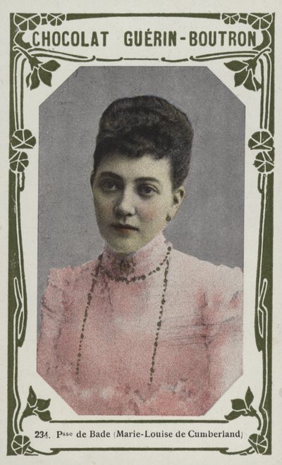 Princesa de Baden, María Luisa de Cumberland de French School