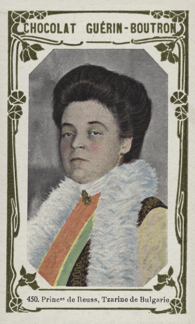Princesa de Reuss, Zarina de Bulgaria de French School