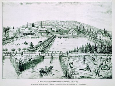 Fábricas de calicó impreso, Rusia de French School