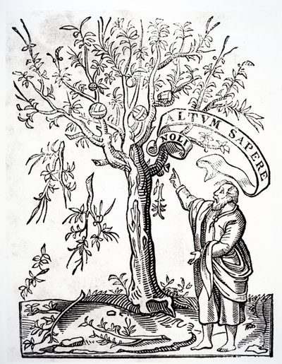 Emblema de impresores de Robert Estienne, París, 1526 de French School
