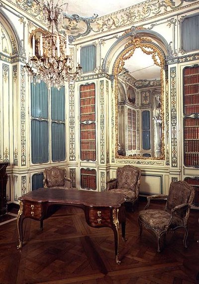 Estudio privado del delfín Luis de Francia (1729-65) luego una biblioteca de French School