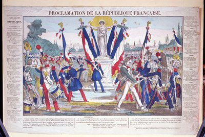 Proclamación de la República Francesa, 25 de febrero de 1848 de French School