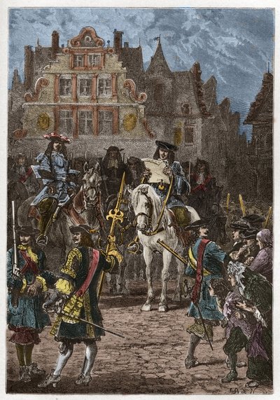 Proclamación de la revocación del edicto de Nantes (22 de octubre) de French School